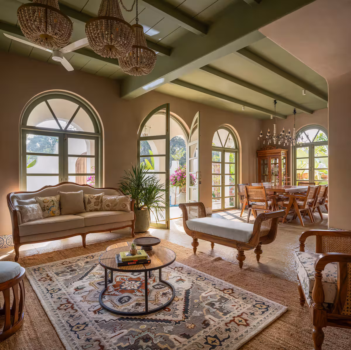 Living room at Casa Amore