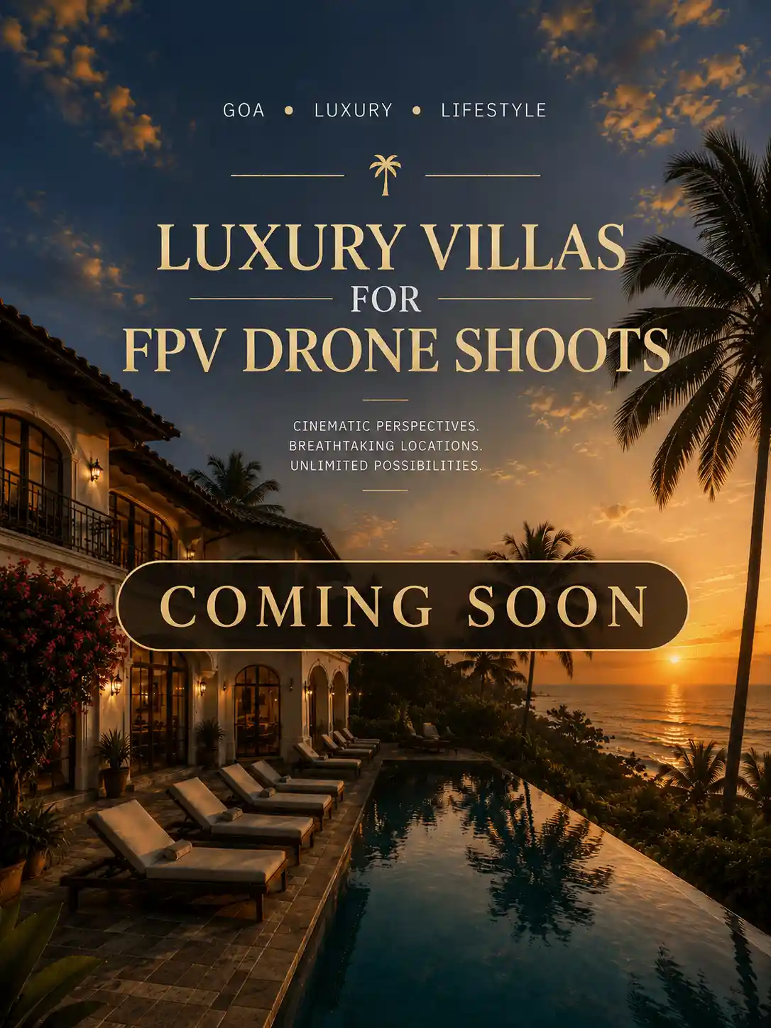 Cinematic flythrough of a luxury villa in Parra